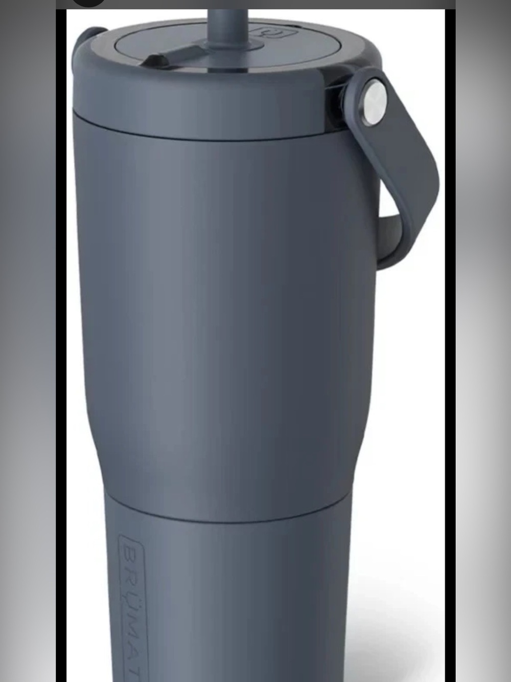 BRUMATE RESA 25OZ LEAKPROOF Tumbler W/Handle & Flexible Straw NIGHTFALL BLUE NIB
